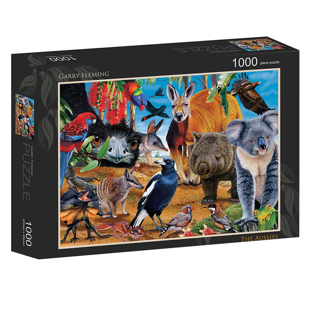 Brolly - Garry Fleming The Australian Animals 1000 Piece - Jigsaw Puzzle