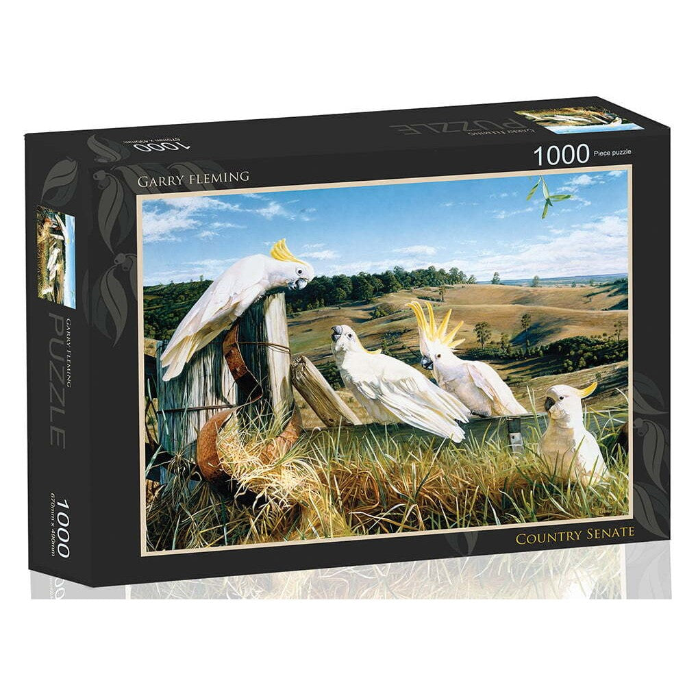 Brolly - Garry Fleming Sulphur Crested Cockatoo 1000 Piece - Jigsaw Puzzle