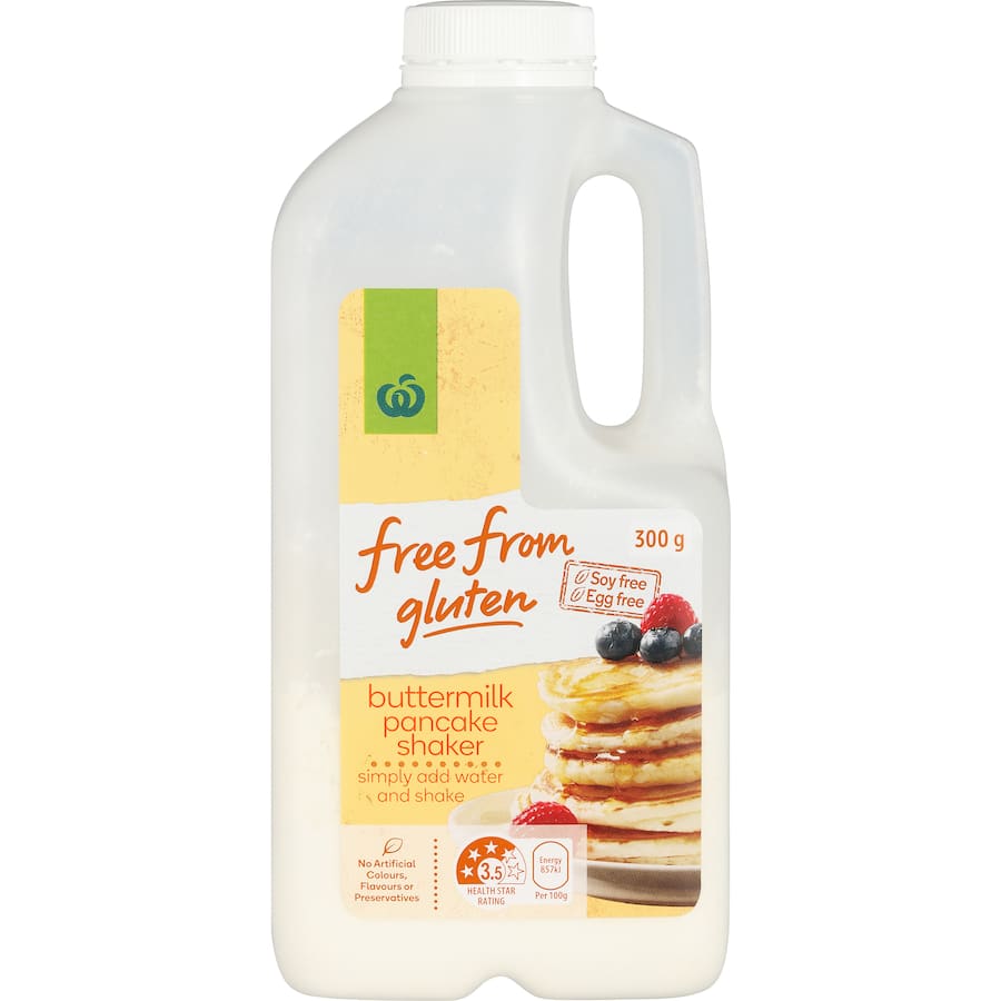 Woolworths Buttermilk Pancake Shaker Free From Gluten 300g