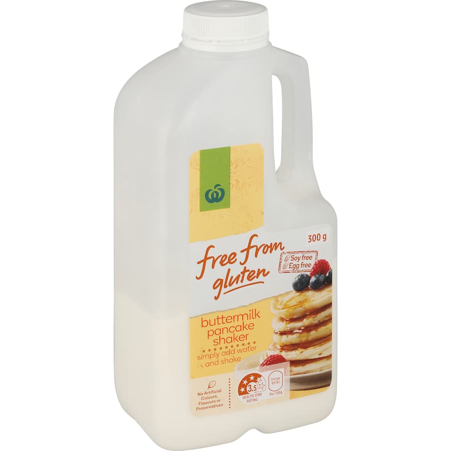 Woolworths Buttermilk Pancake Shaker Free From Gluten 300g