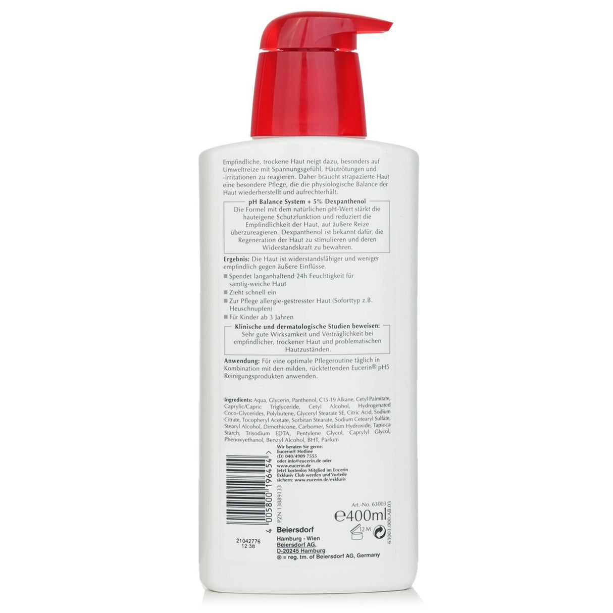 Eucerin - PH5 Lotion - 400ml