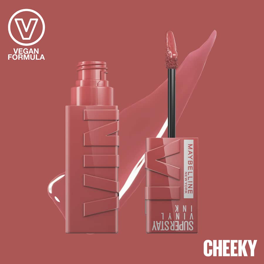 Maybelline Superstay Lip Colour Vinyl Ink Cheeky