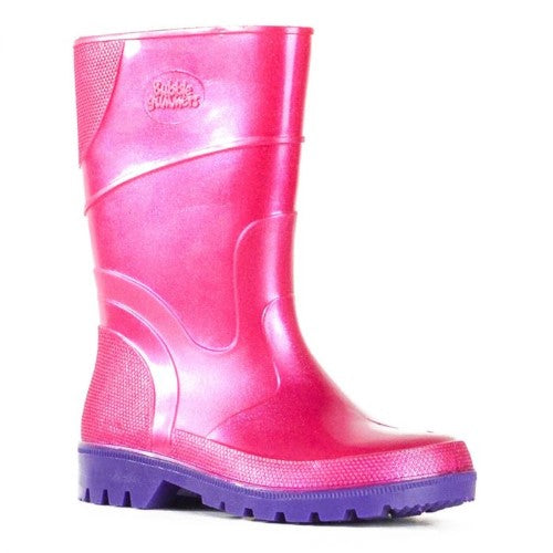 Gumboots - Bata Bubblegummer Pink/ Kids (Size 10)