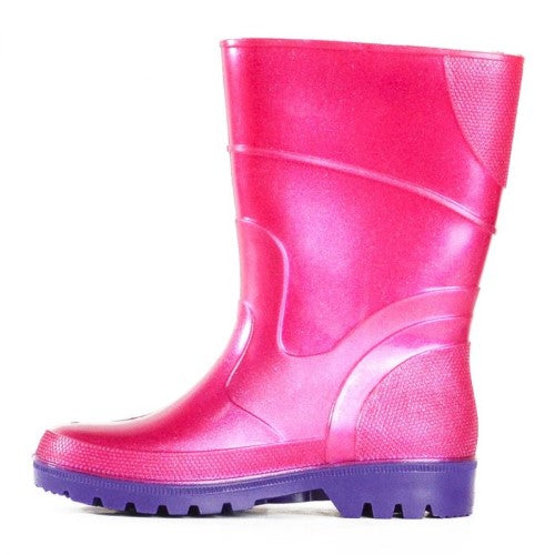 Gumboots - Bata Bubblegummer Pink/ Kids (Size 2)