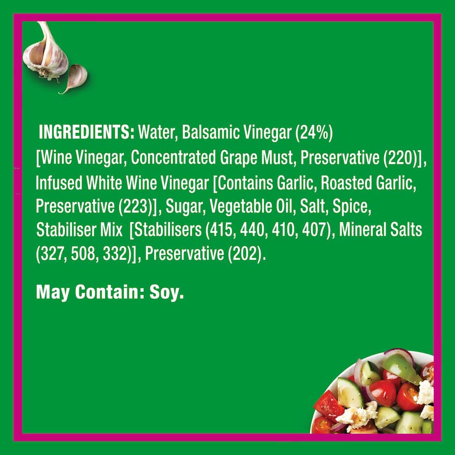 Eta Balsamic Vinaigrette Lite & Free* 250mL