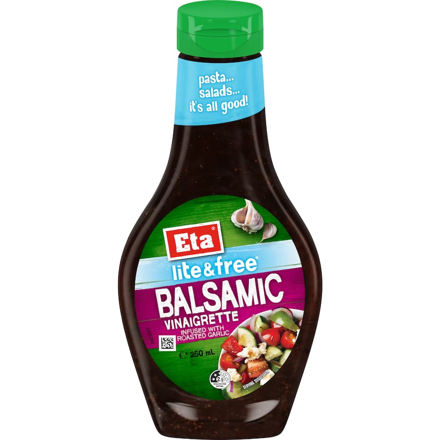 Eta Balsamic Vinaigrette Lite & Free* 250mL