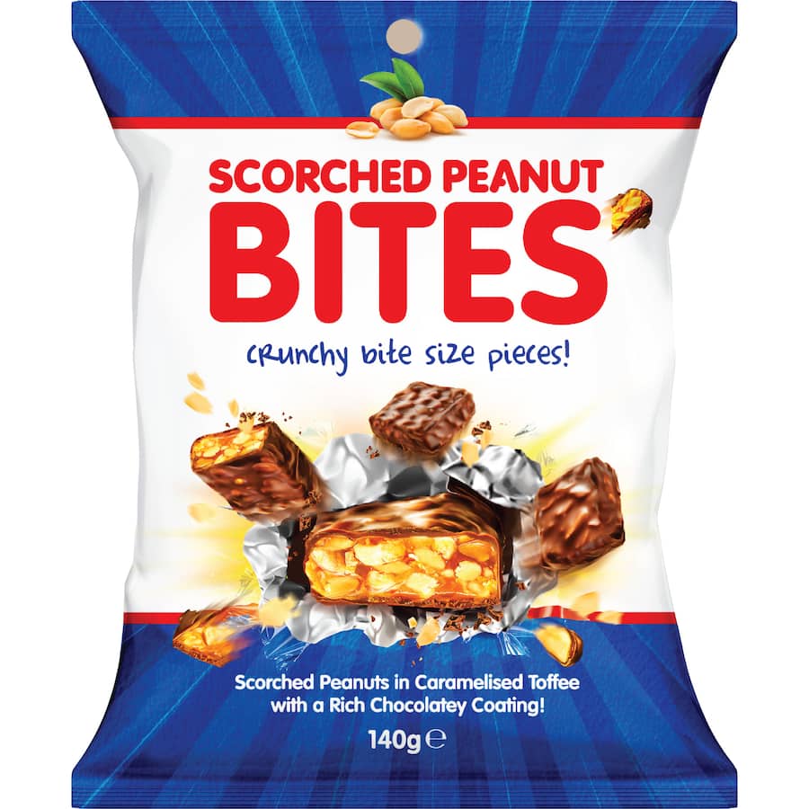 Scorched Peanut Bites With Milk Chocolate 140g