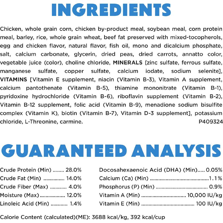 Purina Beneful Dry Dog Food Healthy Puppy Chicken Bag 1.59kg