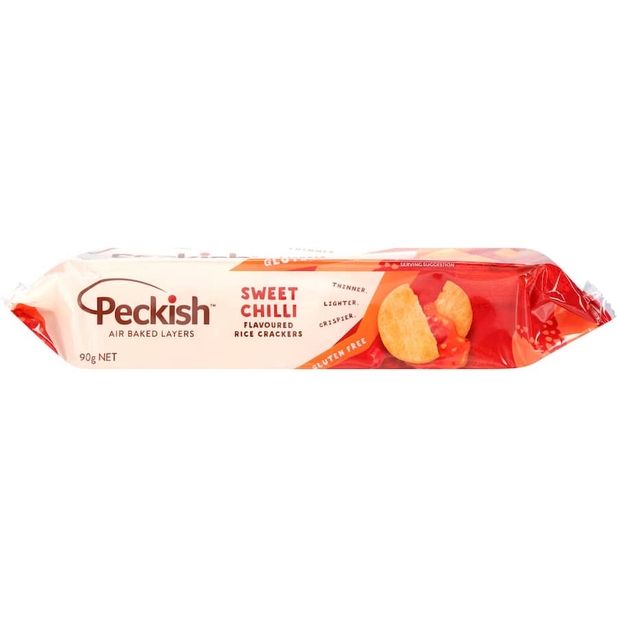 Peckish Rice Crackers Sweet Chilli 90g