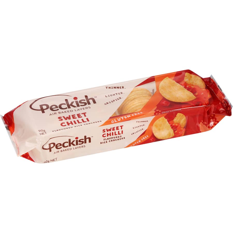 Peckish Rice Crackers Sweet Chilli 90g