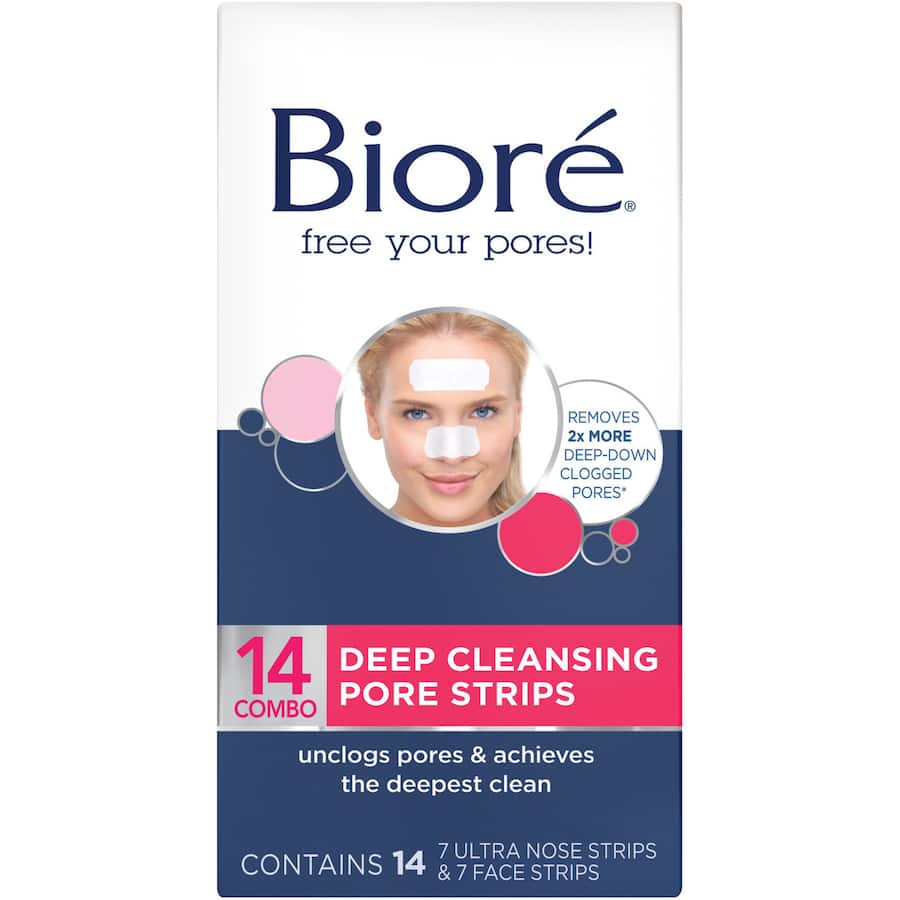 Biore Pore Strips Cleansing Combo 14pack