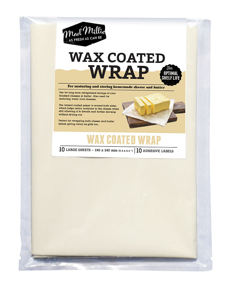 Wax Coated Paper 10 Pack 240x240mm - Mad Millie