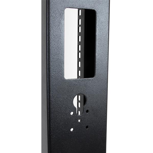 2-Post Server Rack with Casters - 42U