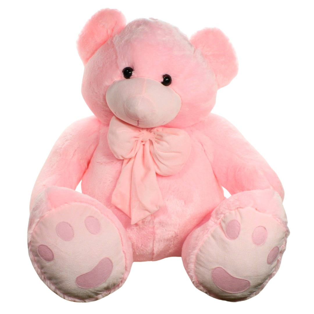 Roly Bear. Pink. 85cm high.