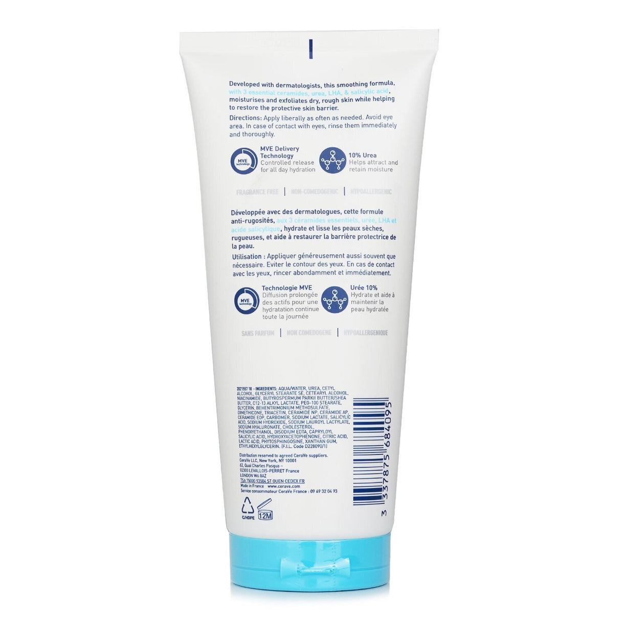 CeraVe - SA Smoothing Cream - 177ml/6oz