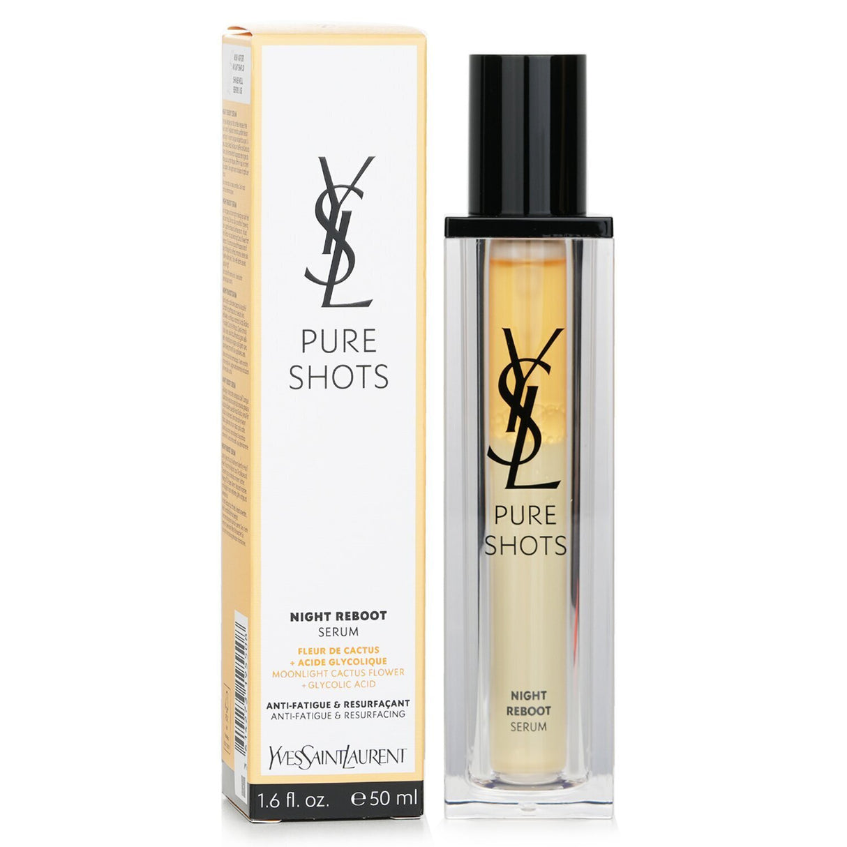 Yves Saint Laurent Pure Shots Night Reboot Serum - Anti-Fatigue & Resurfacin