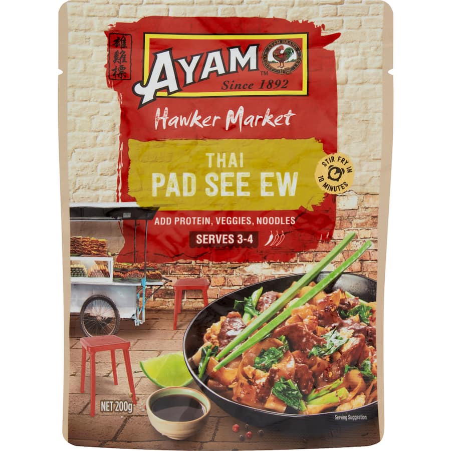 Ayam Recipe Base Hawker Market Thai Pad See Ew Packet 200g