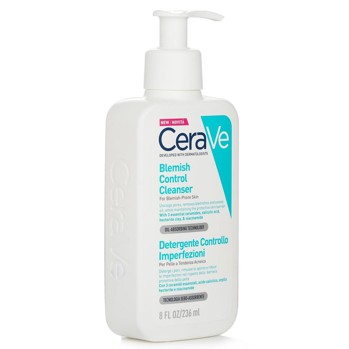 CeraVe - Cerave Blemish Control Cleanser - 236ml/8oz