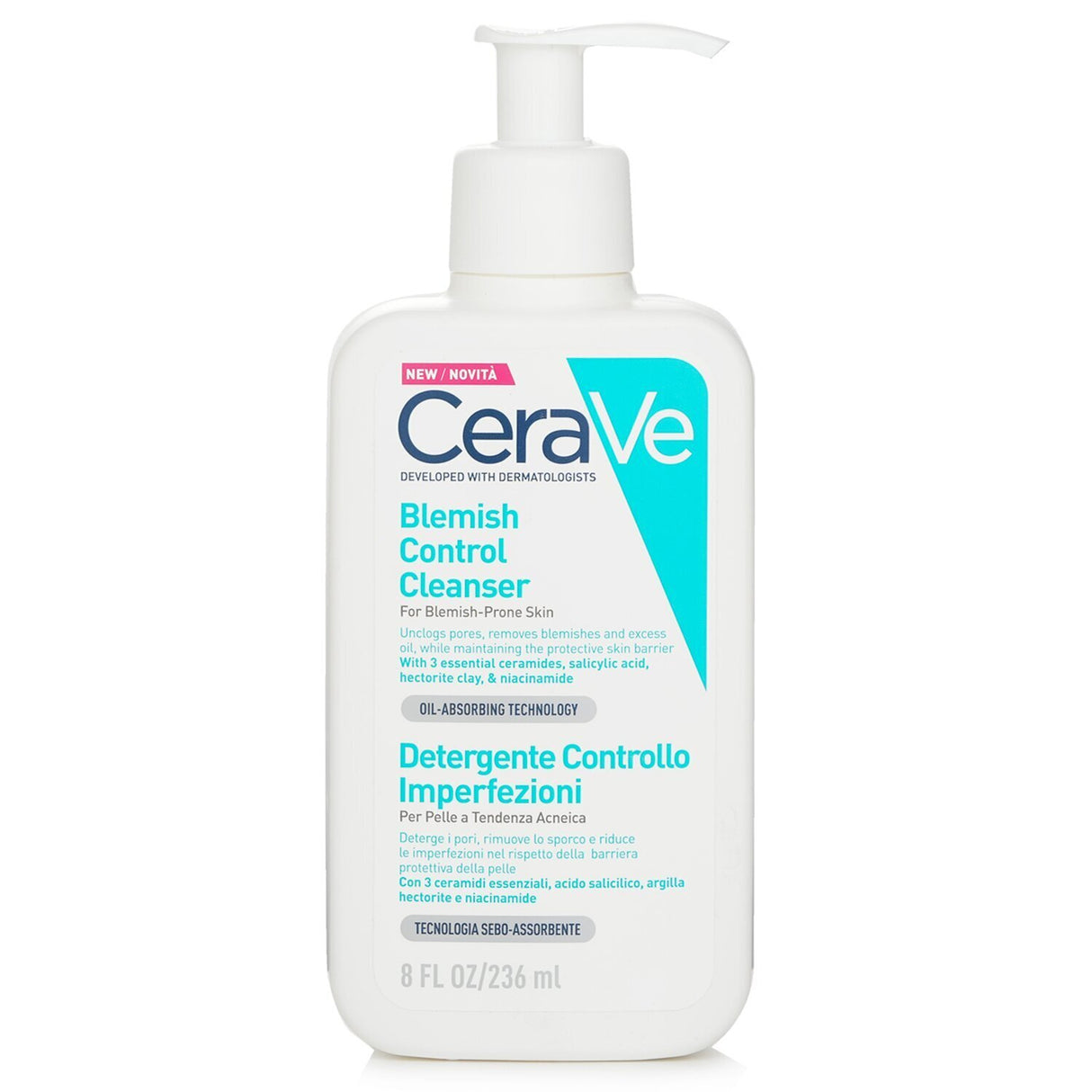 CeraVe - Cerave Blemish Control Cleanser - 236ml/8oz