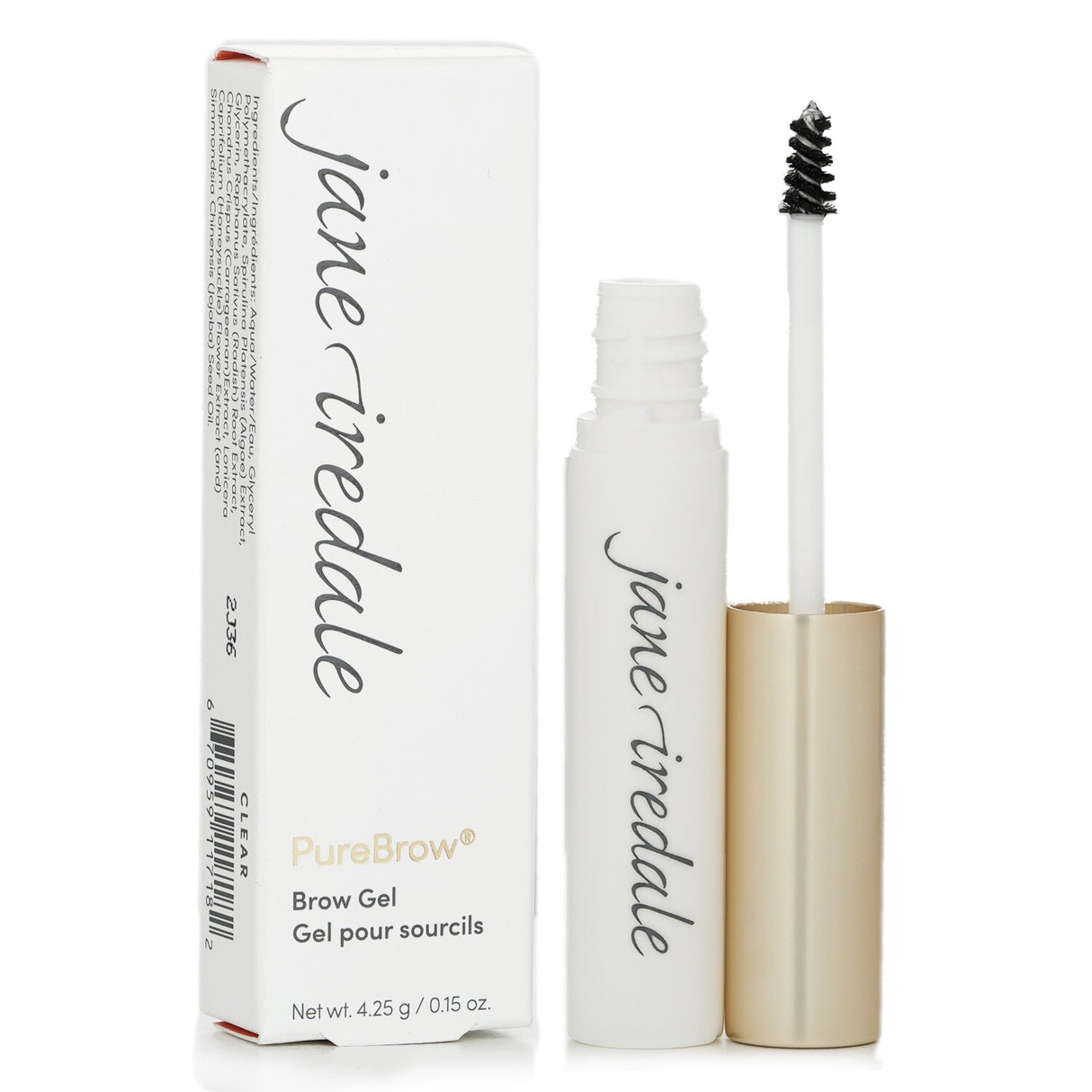 Jane Iredale - PureBrow Brow Gel - #Clear - 4.25g/0.15oz