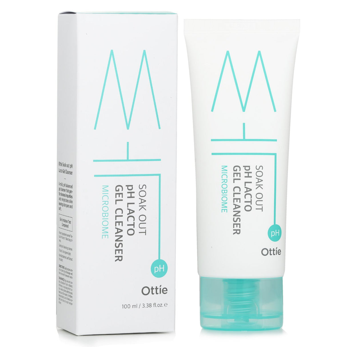 Mild pH Lacto Gel Cleanser with lactobacilli, aloe, and Totara for fresh, hydrated, and balanced skin.