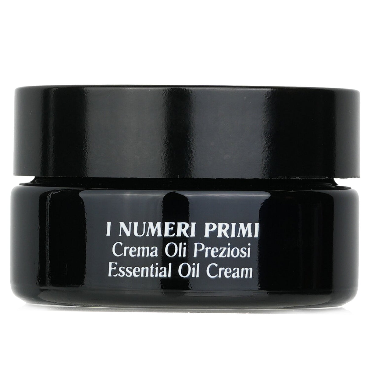 I Numeri Primi - N.11 Essential Oil Cream in a 50ml jar, designed for anti-wrinkle care with natural essential oils and Argan Oil.