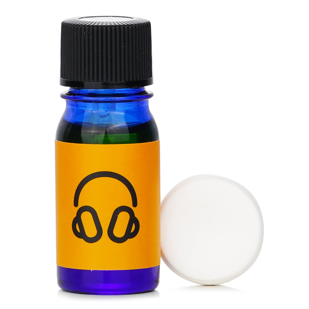 A 5.5ml essential oil blend featuring Orange, Peppermint, and Bergamot, enhancing music experiences with calming aromas.