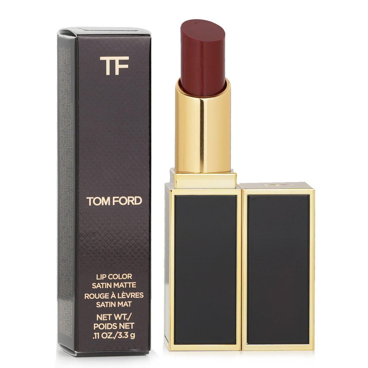 Tom Ford Lip Color Satin Matte #91 Lucky Star, a luxury lipstick with rich color, satin matte finish, and nourishing ingredients.
