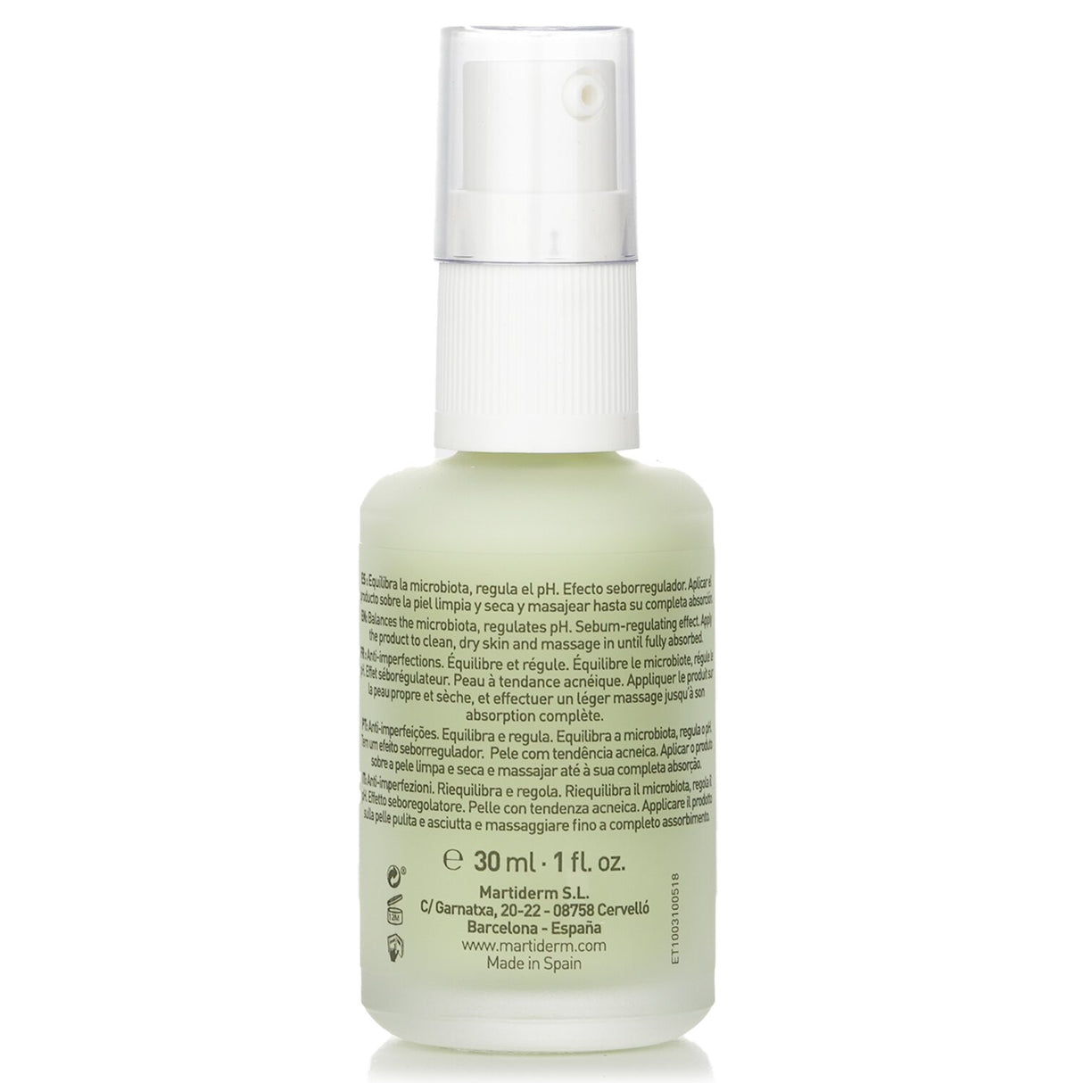 Martiderm - Acniover Serum (For Acne-Prone Skin) - 30ml/1oz