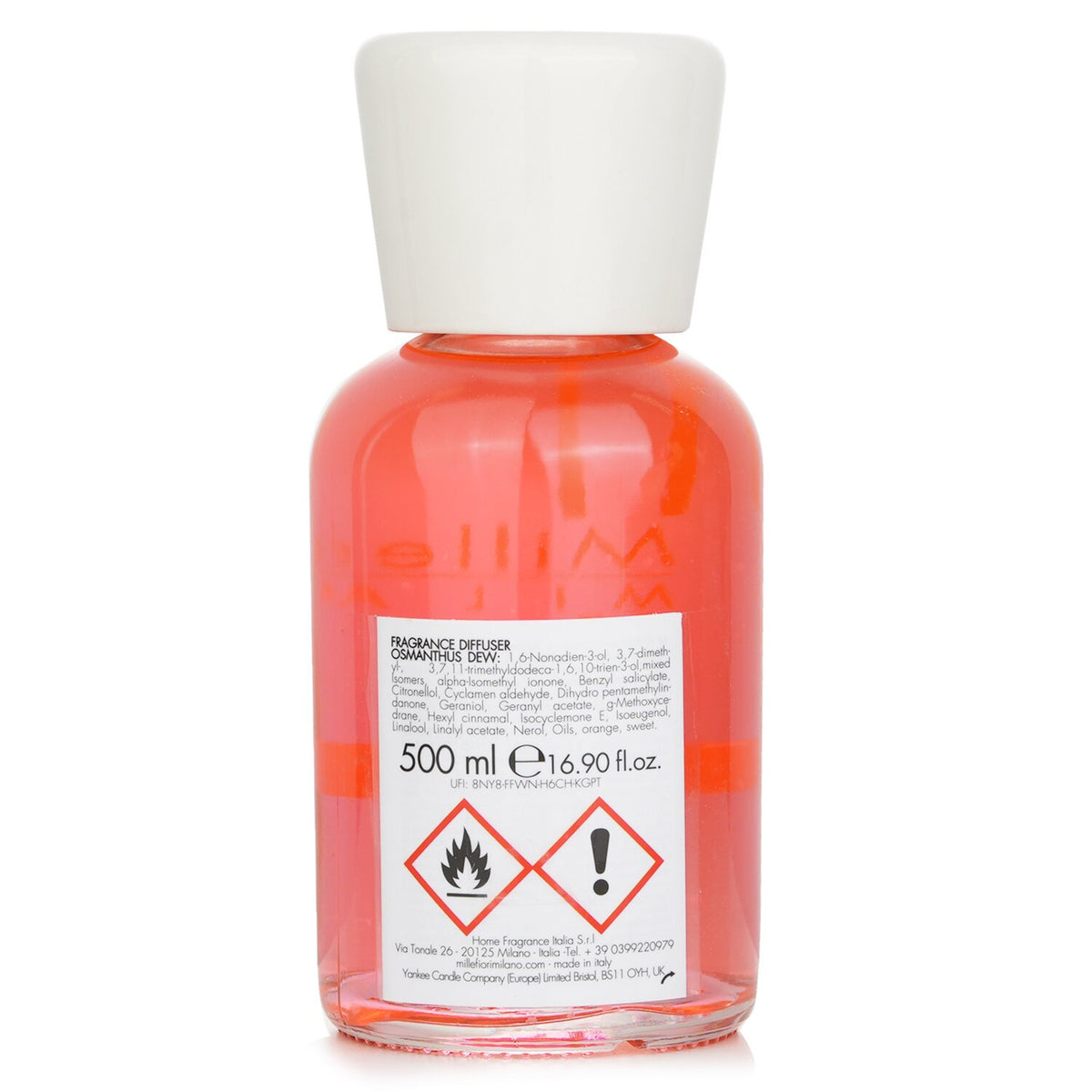 Millefiori - Natural Fragrance Diffuser - Osmanthus Dew - 500ml/16.9oz