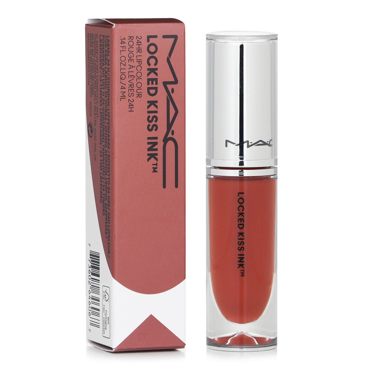 MAC - Locked Kiss Ink Lipstick # Emphatic - 4ml/0.14oz