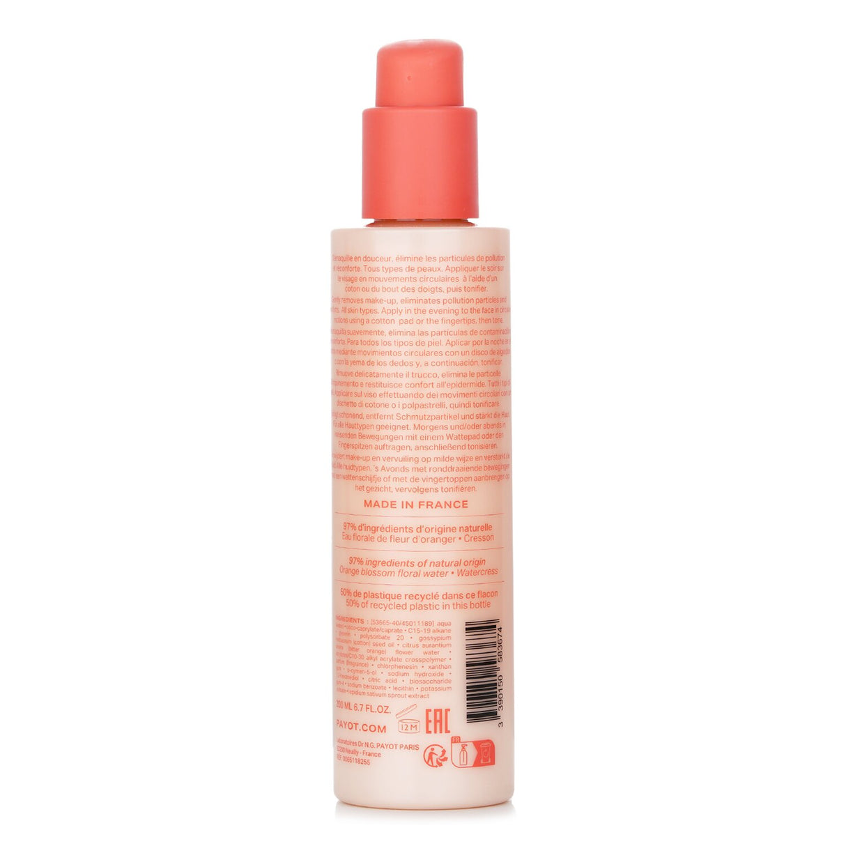 Payot - Nue Micellar Cleansing Milk - 200ml/6.7oz