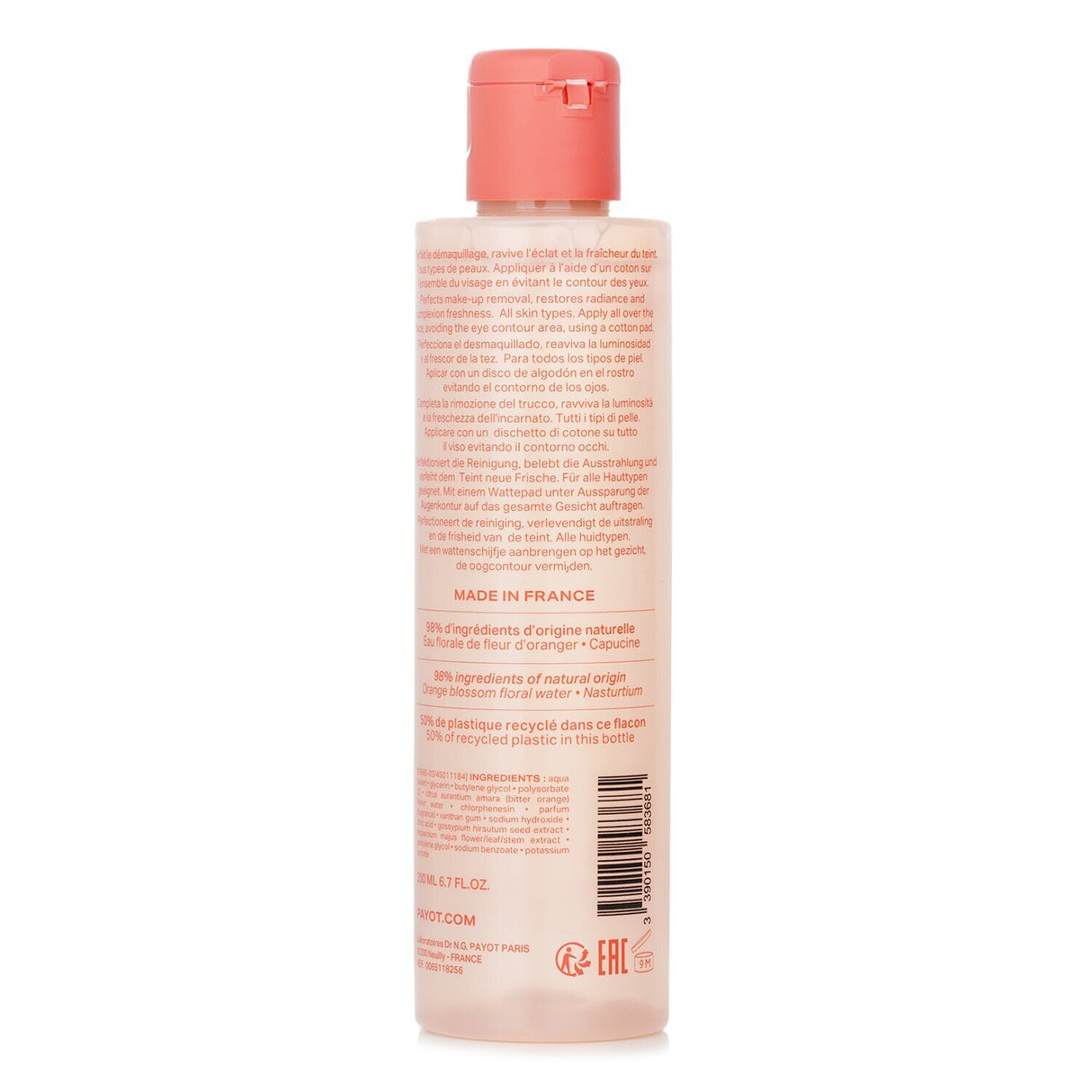 Payot - Nue Lotion Tonique Eclat Toning Lotion - 200ml/6.7oz