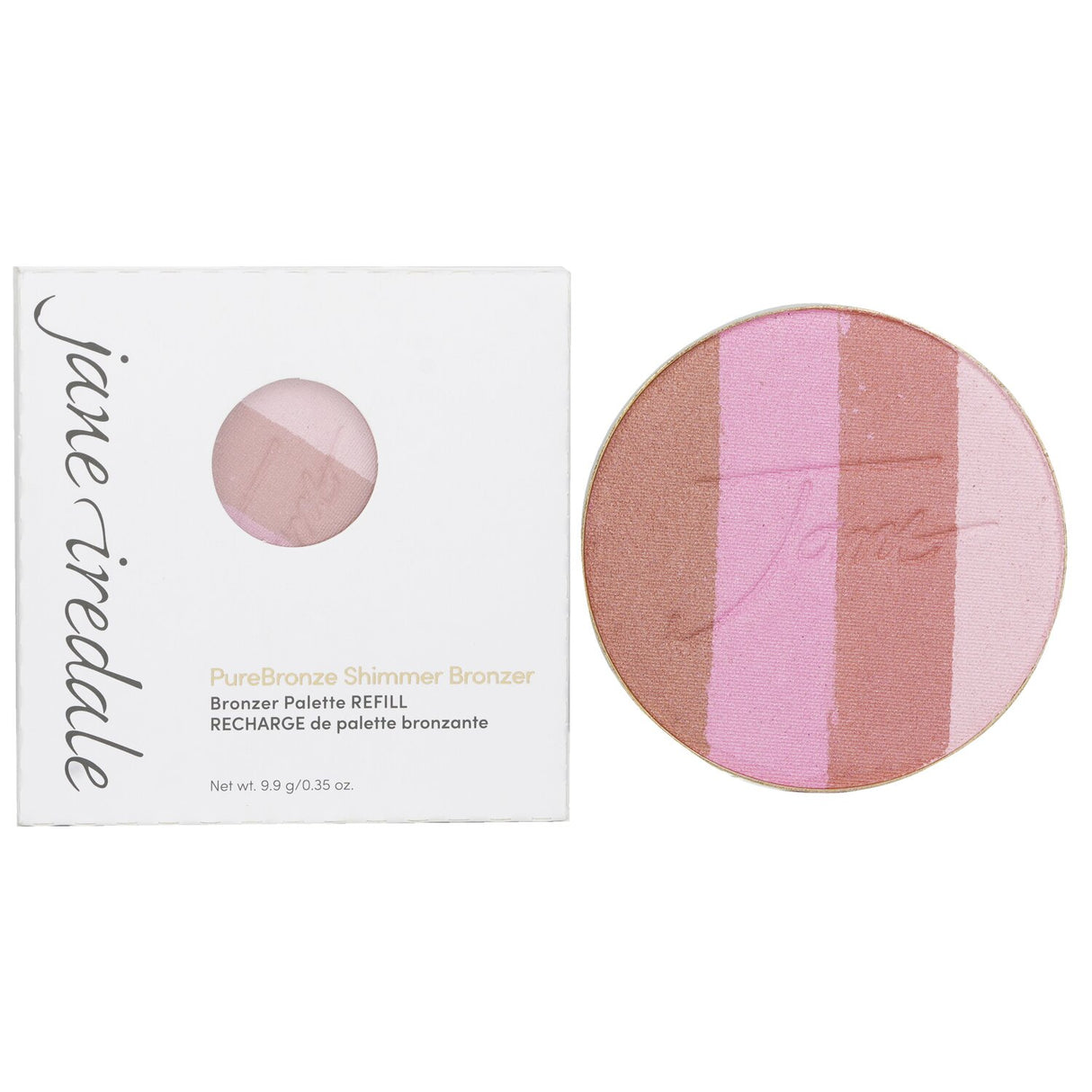 Jane Iredale - PureBronze Shimmer Bronzer Palette Refill - # Rose Dawn - 9.9g/0