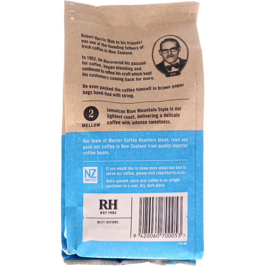 Robert Harris Plunger & Filter Grind Jamaican Blue Mountain 2 200g