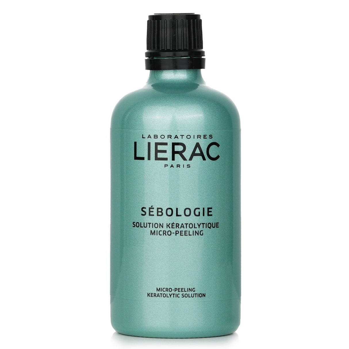 Lierac S�bologie Micro-Peeling Solution in 100ml, targets imperfections, clears pores, and revitalizes oily, acne-prone skin.