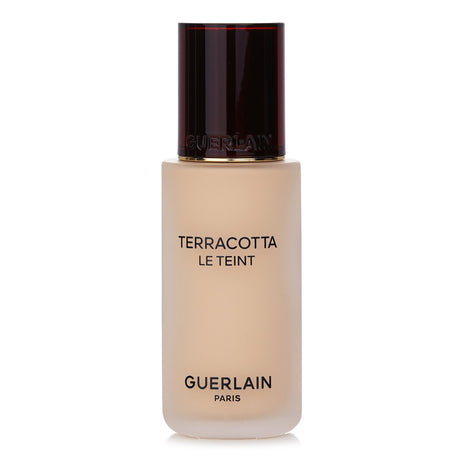 Guerlain Terracotta Le Teint Foundation: Lightweight, buildable coverage for a radiant, natural glow in 30 shades with Argan oil.