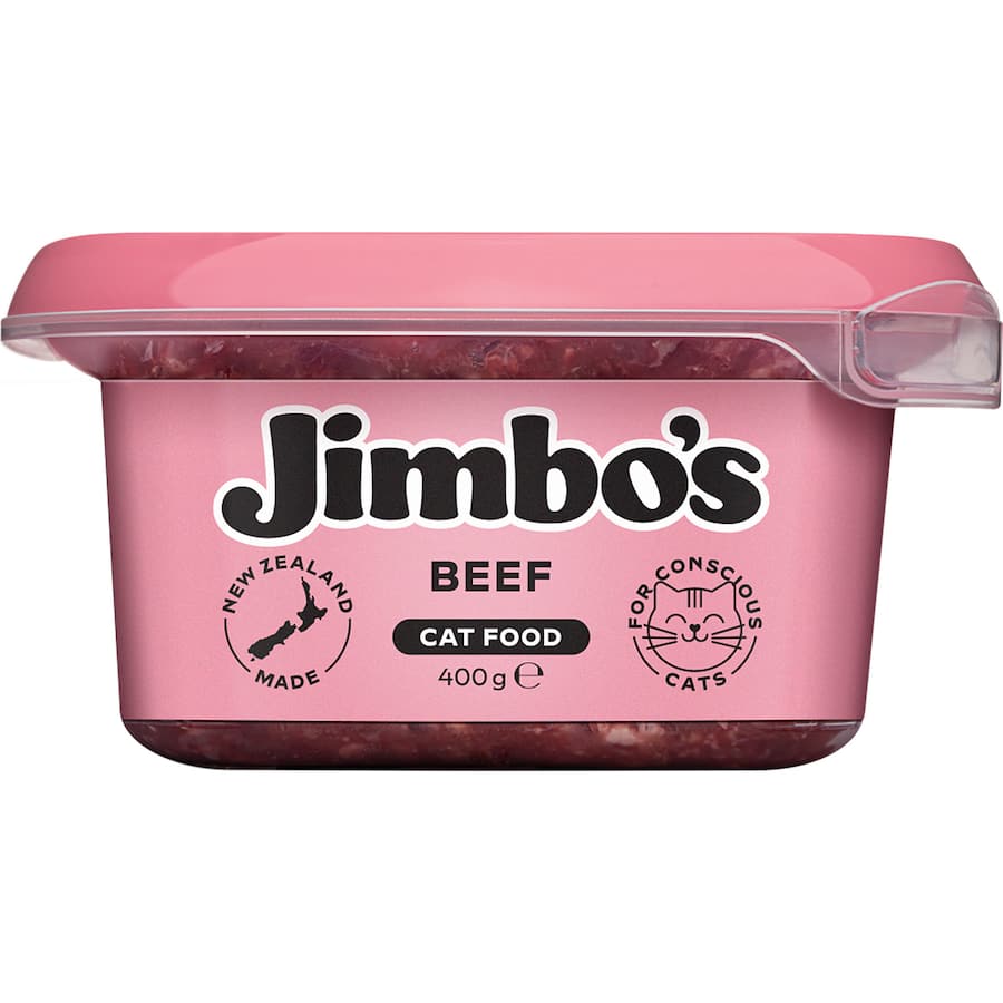 Jimbo's Chilled Cat Food Beef 400g