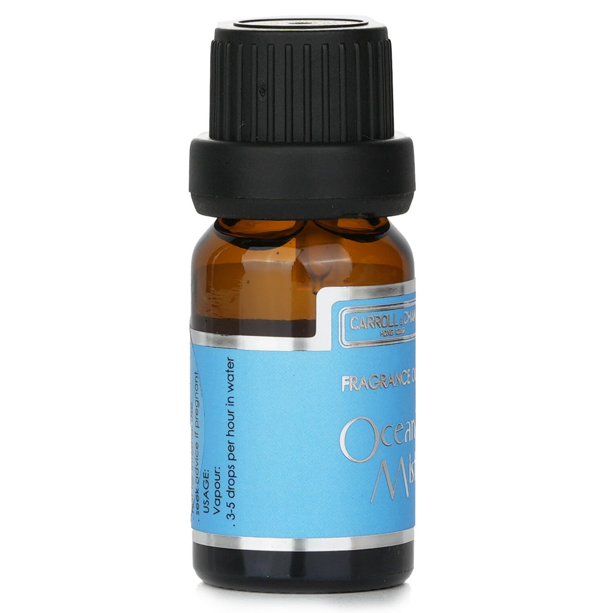 Breeze-inspired Carroll & Chan Ocean Mist fragrance oil in a 10ml bottle for a refreshing home ambiance.