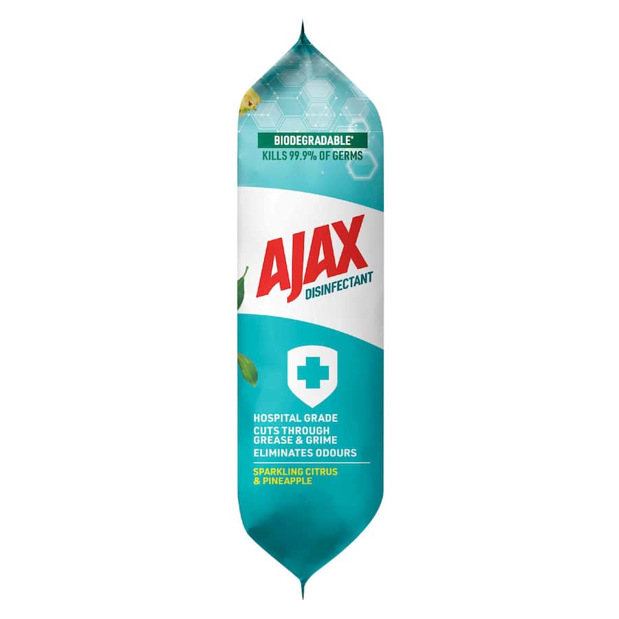 Ajax Disinfectant Cleaning Wipes Citrus & Pineapple 110pack