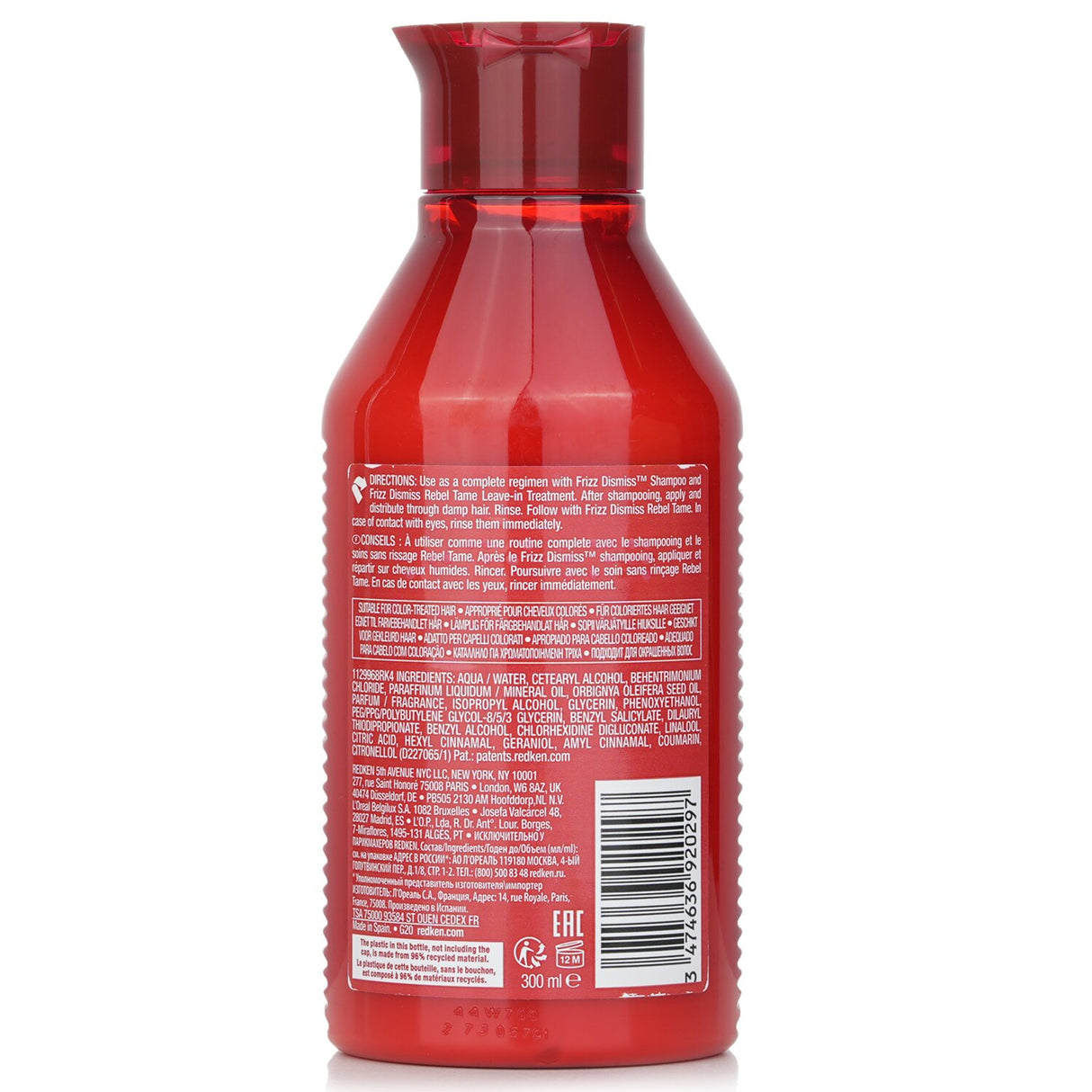 Redken - Frizz Dismiss Conditioner (For Frizzy / Unmanageable Hair) - 300ml/10.