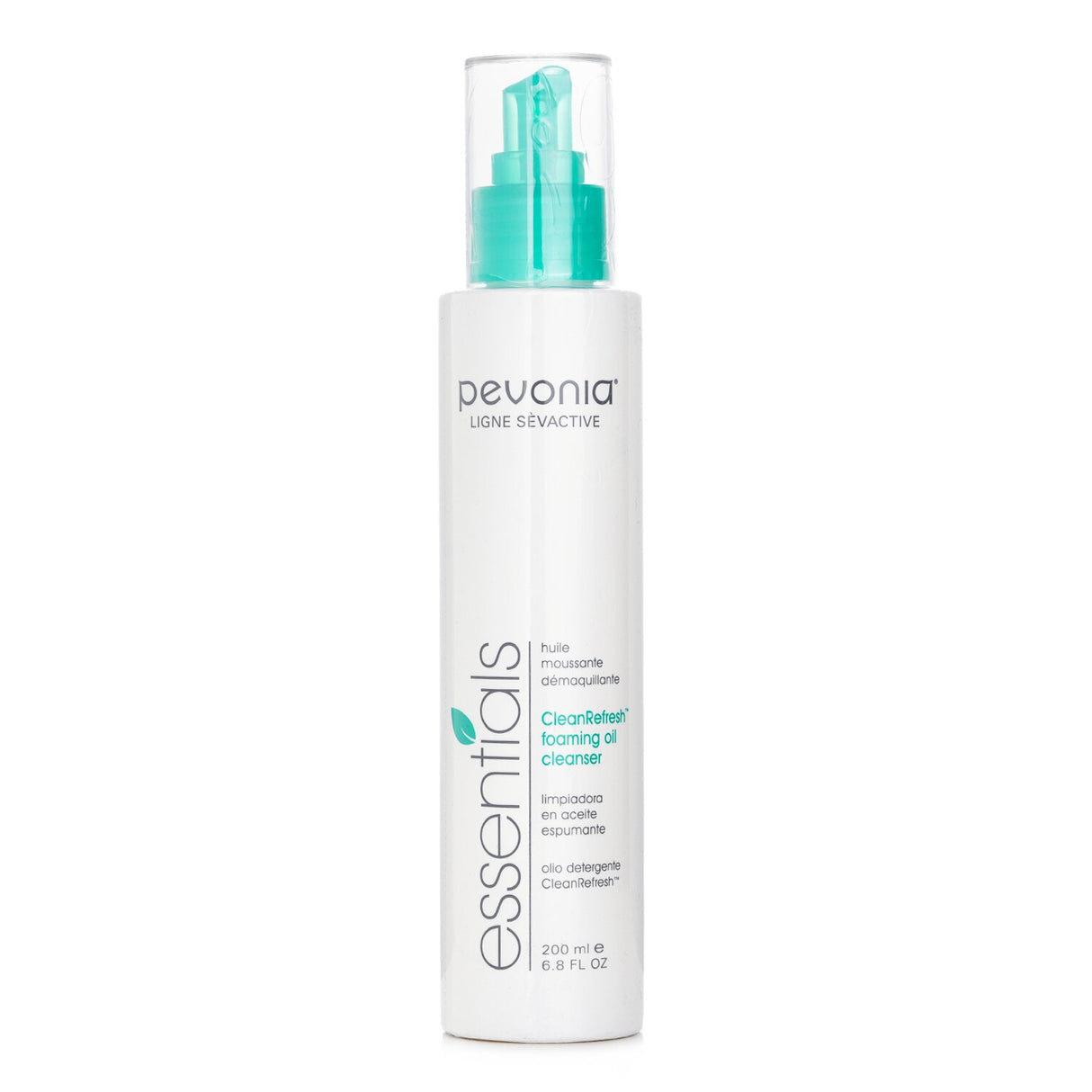 Pevonia Botanica Clean Refresh Foaming Oil Cleanser in 200ml, a luxurious, gentle cleanser that moisturizes and revitalizes skin.