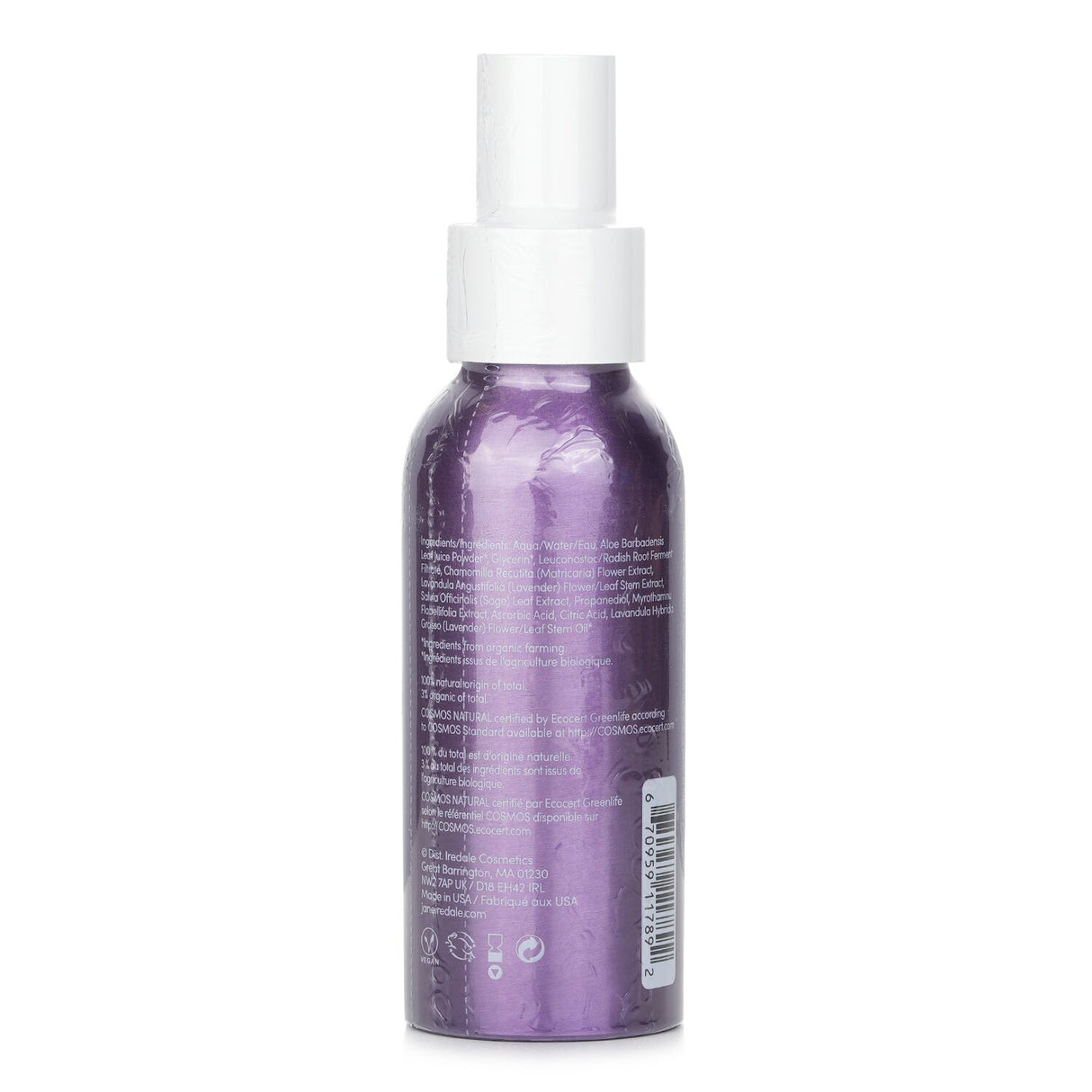 Calming Lavender Hydration Spray in a 90ml bottle, infused with natural ingredients for hydration and soothing benefits.