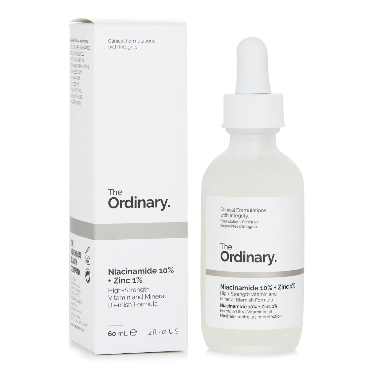 The Ordinary - Niacinamide 10% + Zinc 1% - 60ml/2oz