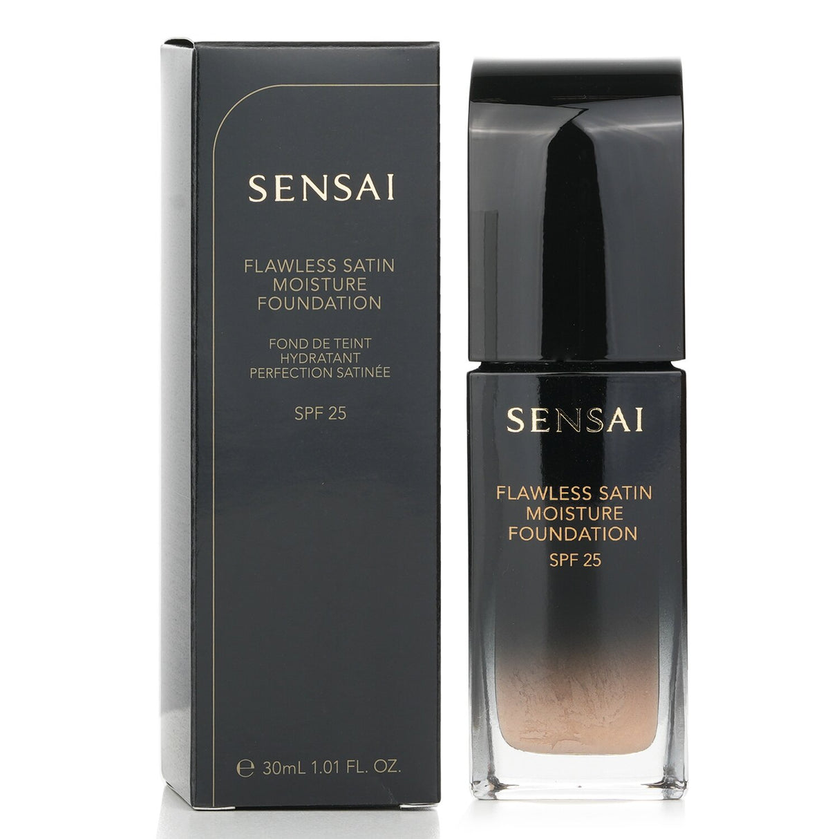 Kanebo - Sensai Flawless Satin Moisture Foundation SPF 25 - # FS202 Ochre Beige