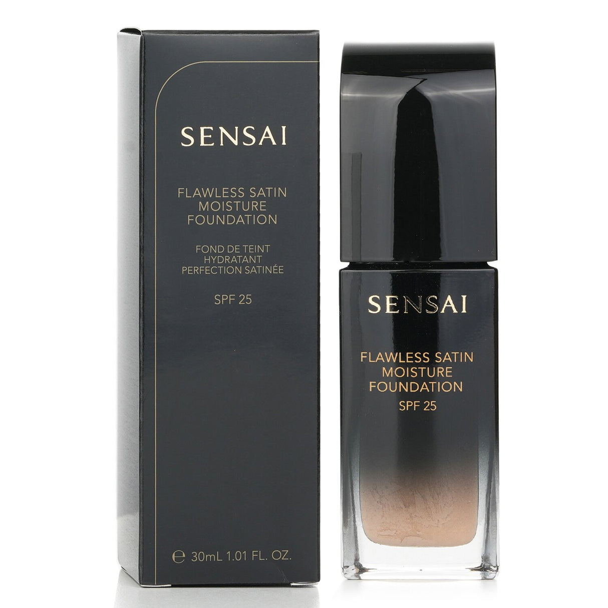 Kanebo - Sensai Flawless Satin Moisture Foundation SPF 25 - # FS204 Honey Beige
