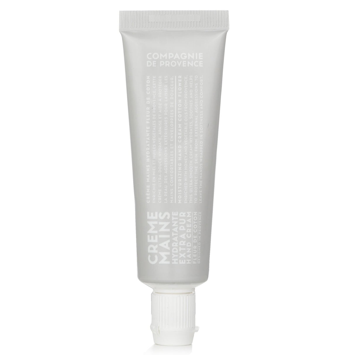 Luxurious 30ml hand cream with a floral cotton fragrance, hydrates and softens hands with a non-greasy, lightweight formula.