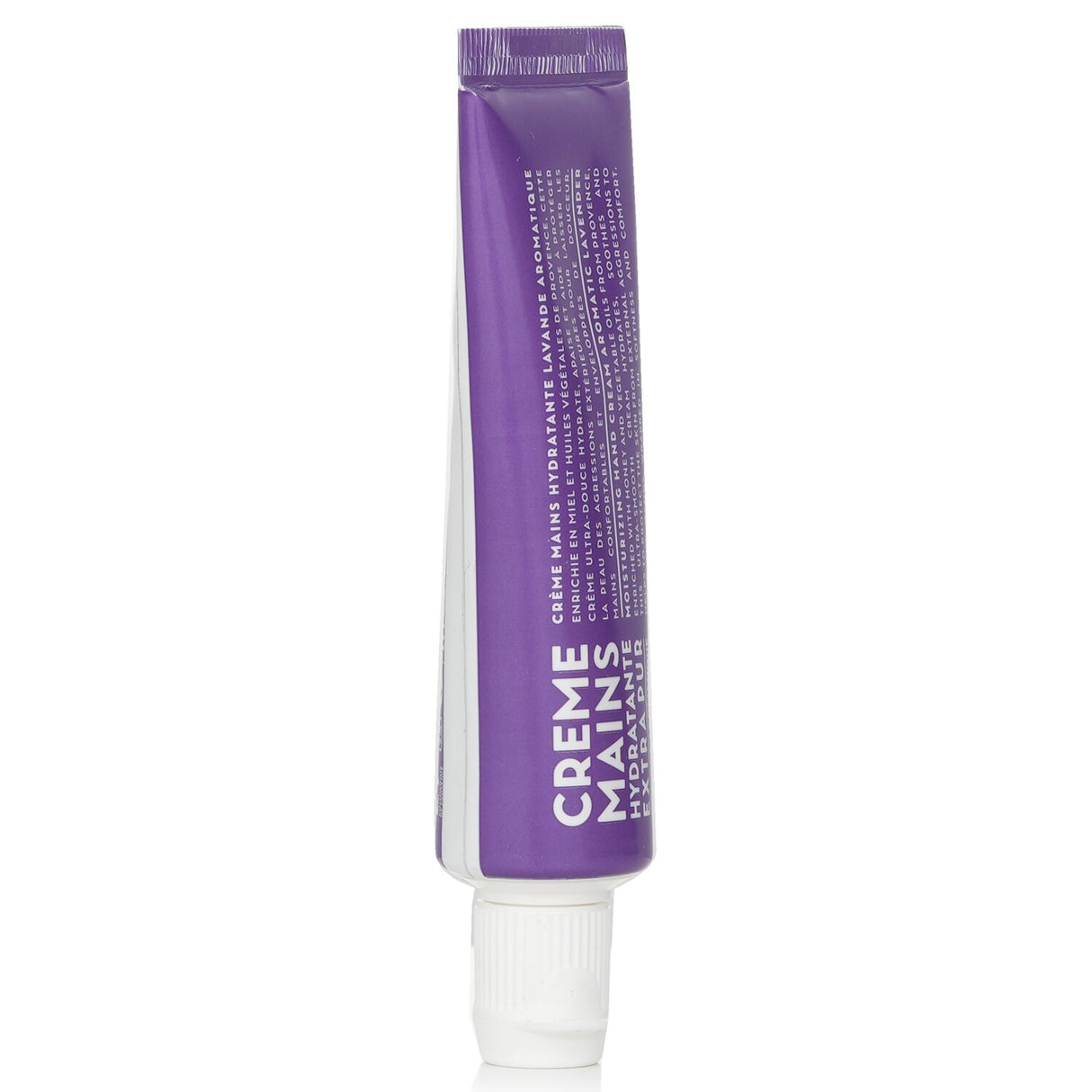 Luxurious Aromatic Lavender Hand Cream in a 30ml tube, enriched with botanical oils for hydration and soothing comfort.