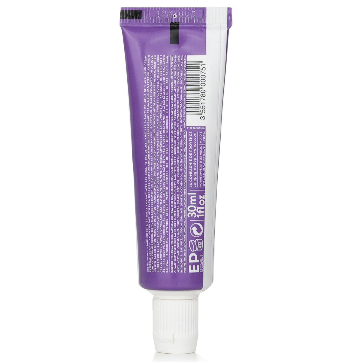Luxurious 30ml aromatic lavender hand cream with nourishing oils for hydration and comfort, perfect for daily use.