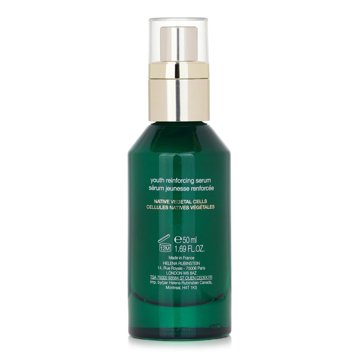 Luxurious Helena Rubinstein serum with milky texture, rich in Native Samphire Cells for youthful, radiant skin.
